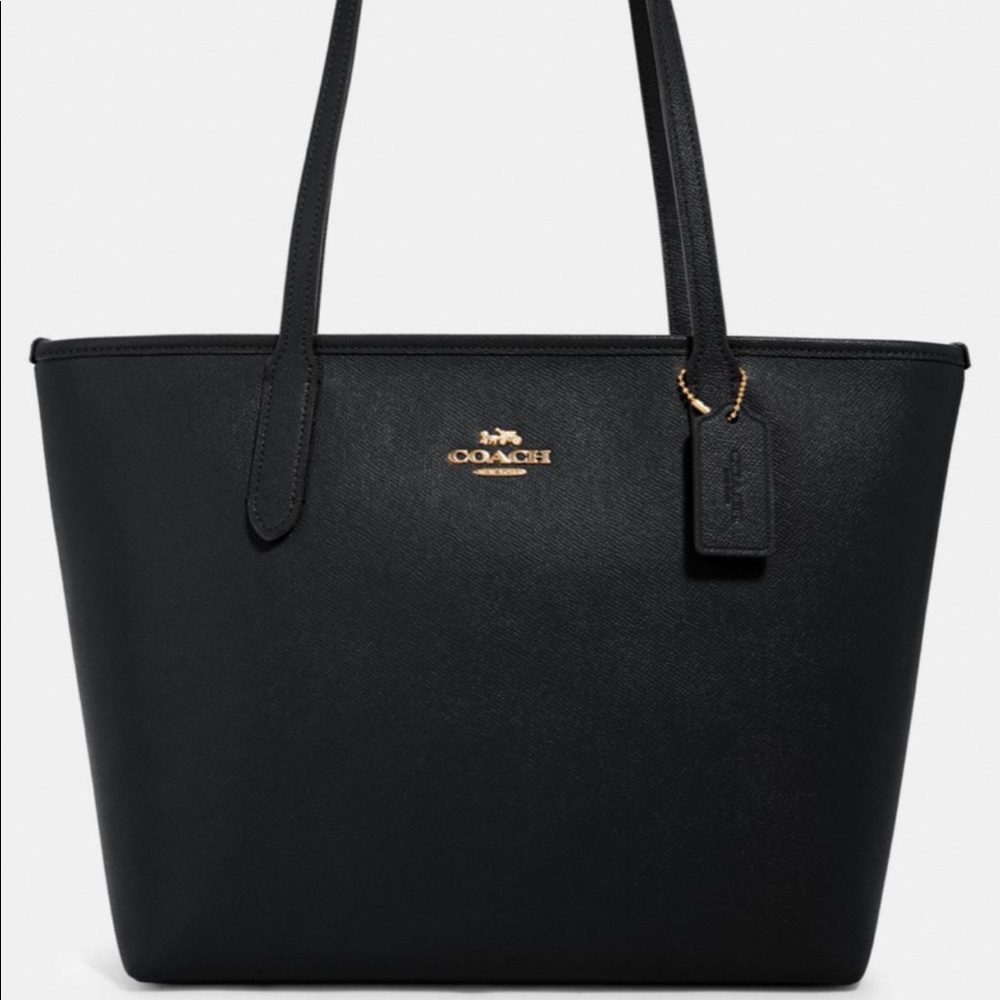 Coach zip tote bag